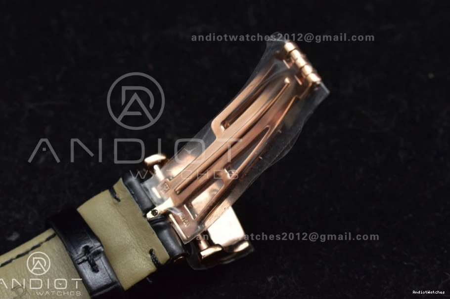 Super APSF Edition 1:1 RG 15400 41mm Oak Black Royal on Clone 1042 SA3120 Leather WaterResistant Black V Strap Textured Best Dial 0317